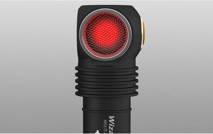 Налобный фонарь Armytek Wizard C2 WR Magnet USB (красный и белый свет, 18650 в компл.)